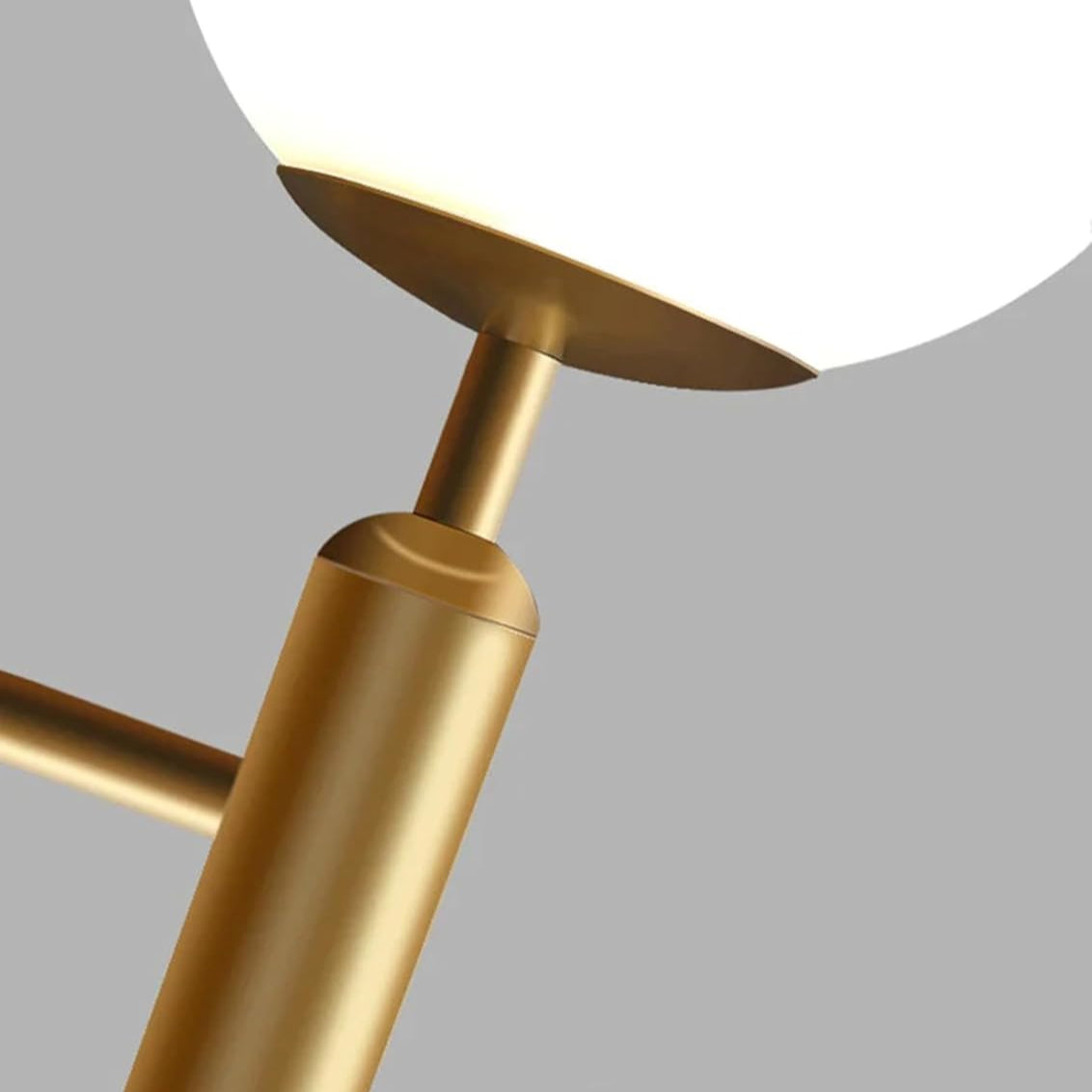 Arandela de Parede Interna Circular Moderna para Quarto gold lar da ana
