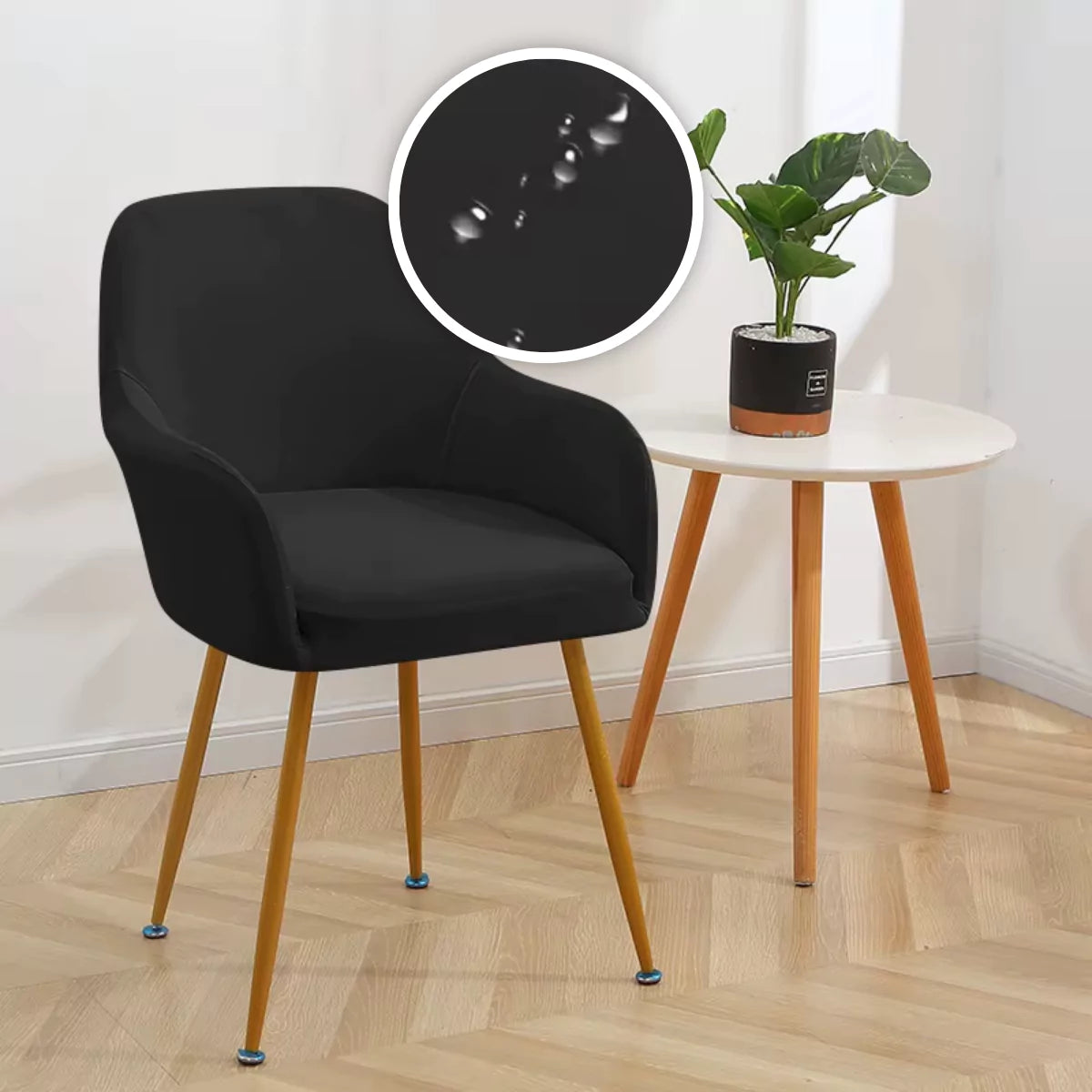 Capa para Cadeira Curva de Jantar lar da ana