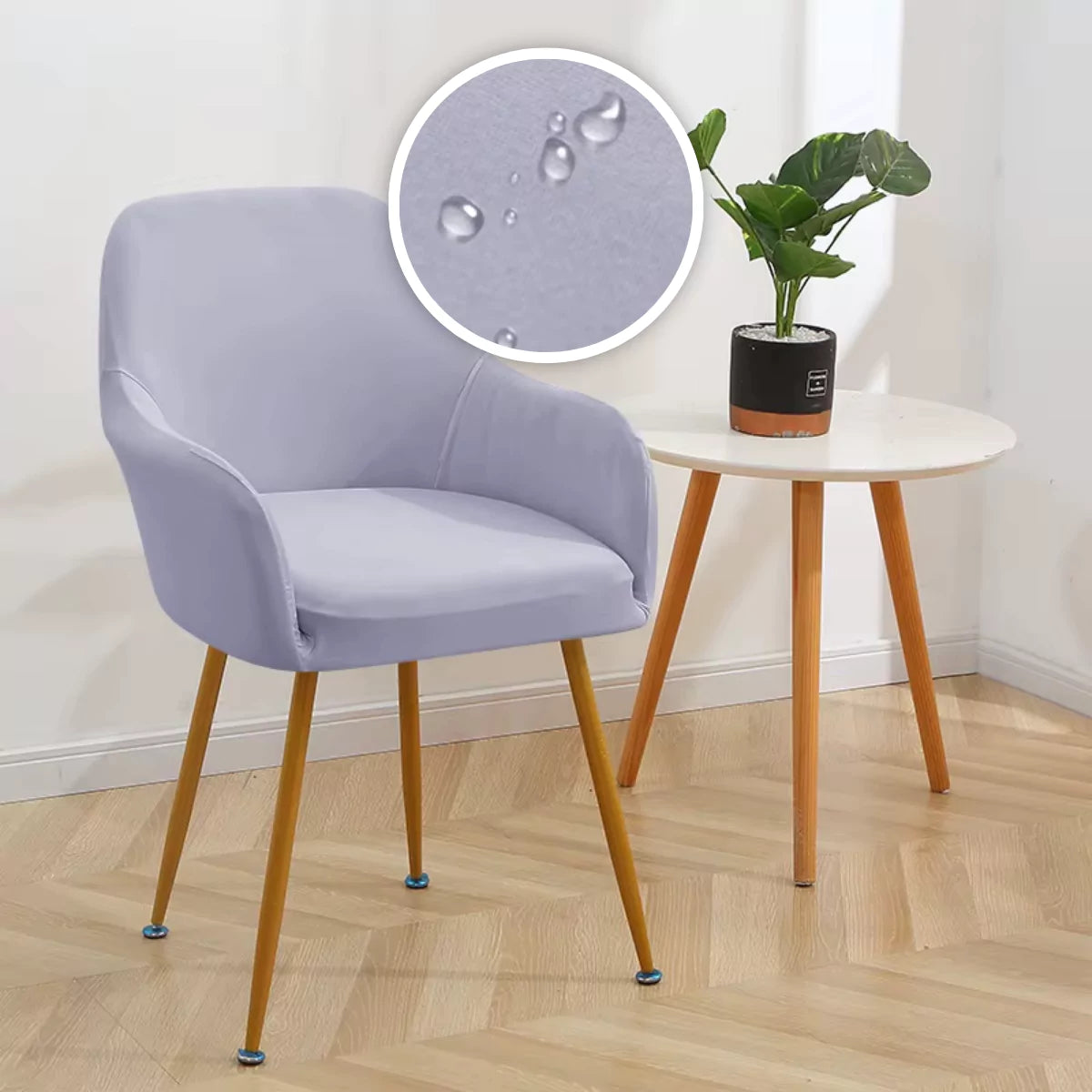 Capa para Cadeira Curva de Jantar lar da ana