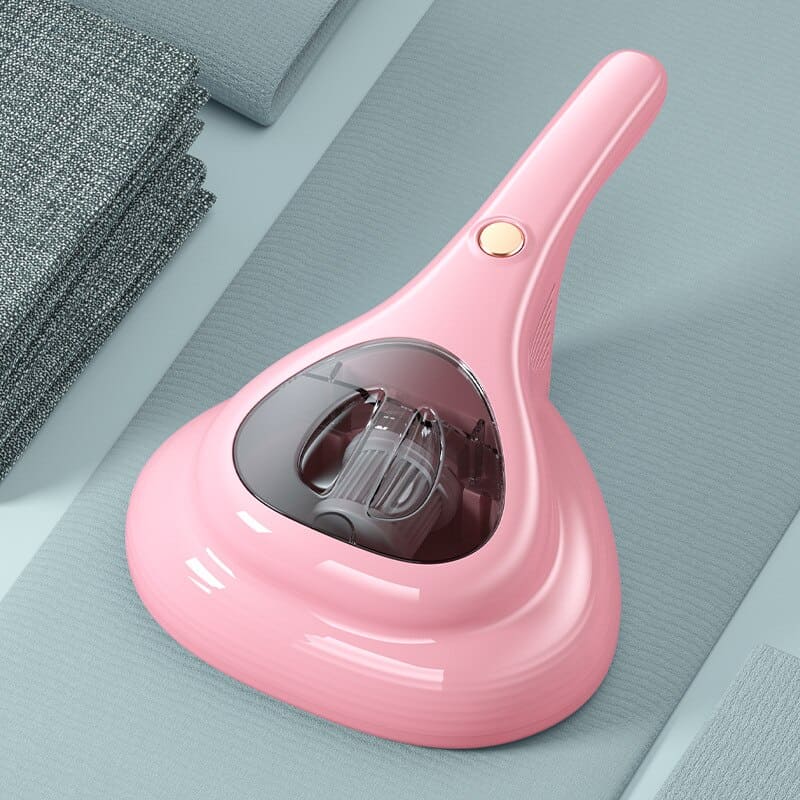 Aspirador de pó Portátil Antiácaro Ultravioleta para Colchão Sofá Cama rosa lar da ana