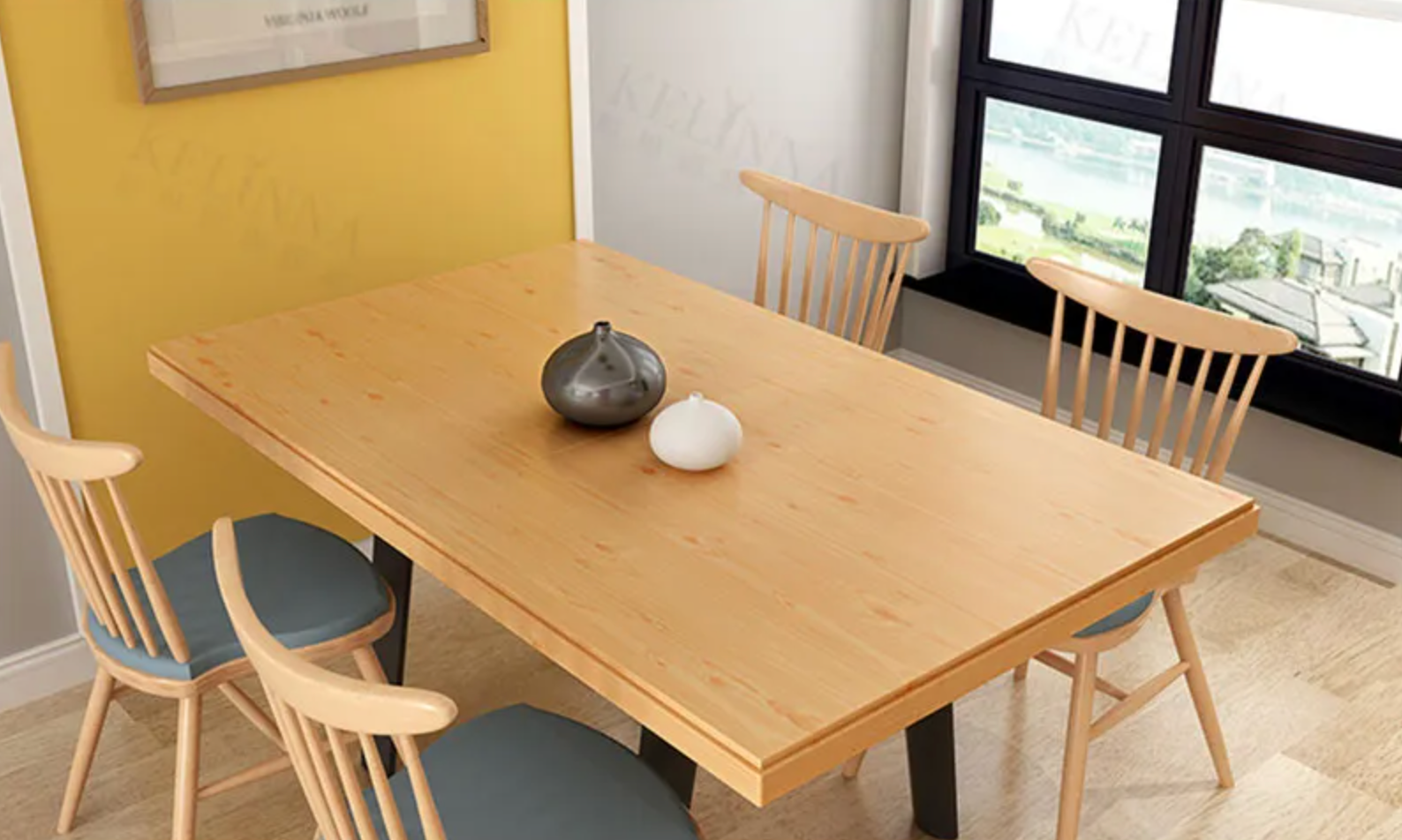 Papel de Parede Adesivo Madeira para Móveis Lar da Ana