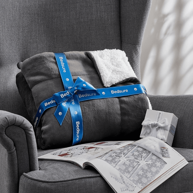 Coberdrom Sherpa Pele de Carneiro cinza lar da ana