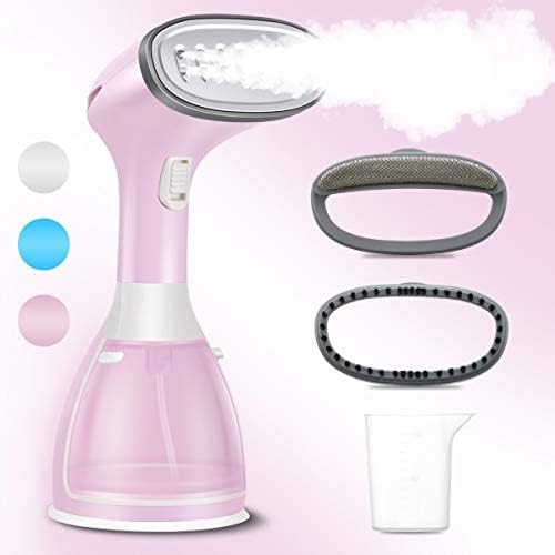 Ferro Vaporizador de Passar Roupas Portátil - Passador de roupa a vapor rosa lar da ana