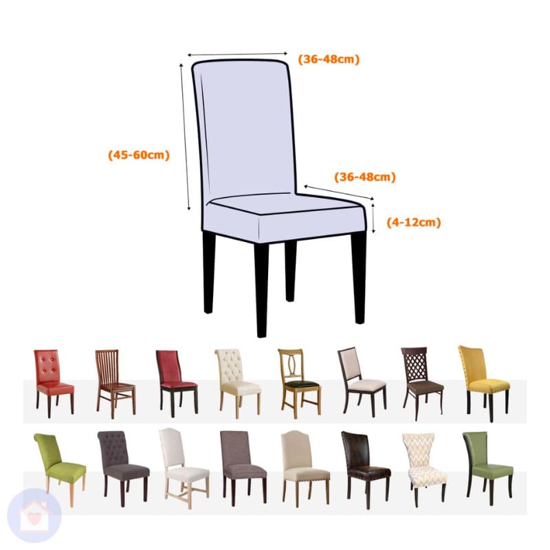 Como medir Kit Capas para Cadeira Veludo Lar da Ana