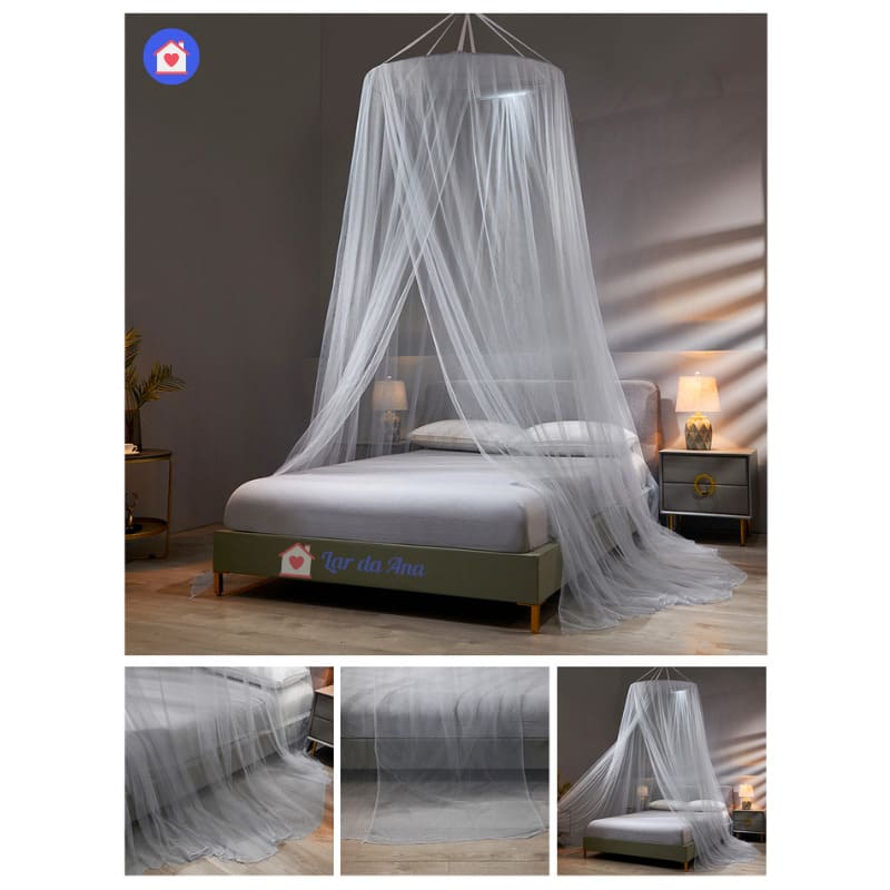 Mosquiteiro Dossel para Cama Berço de Teto branco lar da ana https://lardaana.com/products/mosquiteiro-dossel-para-cama-berco-de-teto
