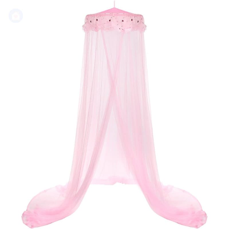 Mosquiteiro Dossel para Cama Berço de Teto rosa lar da ana https://lardaana.com/products/mosquiteiro-dossel-para-cama-berco-de-teto