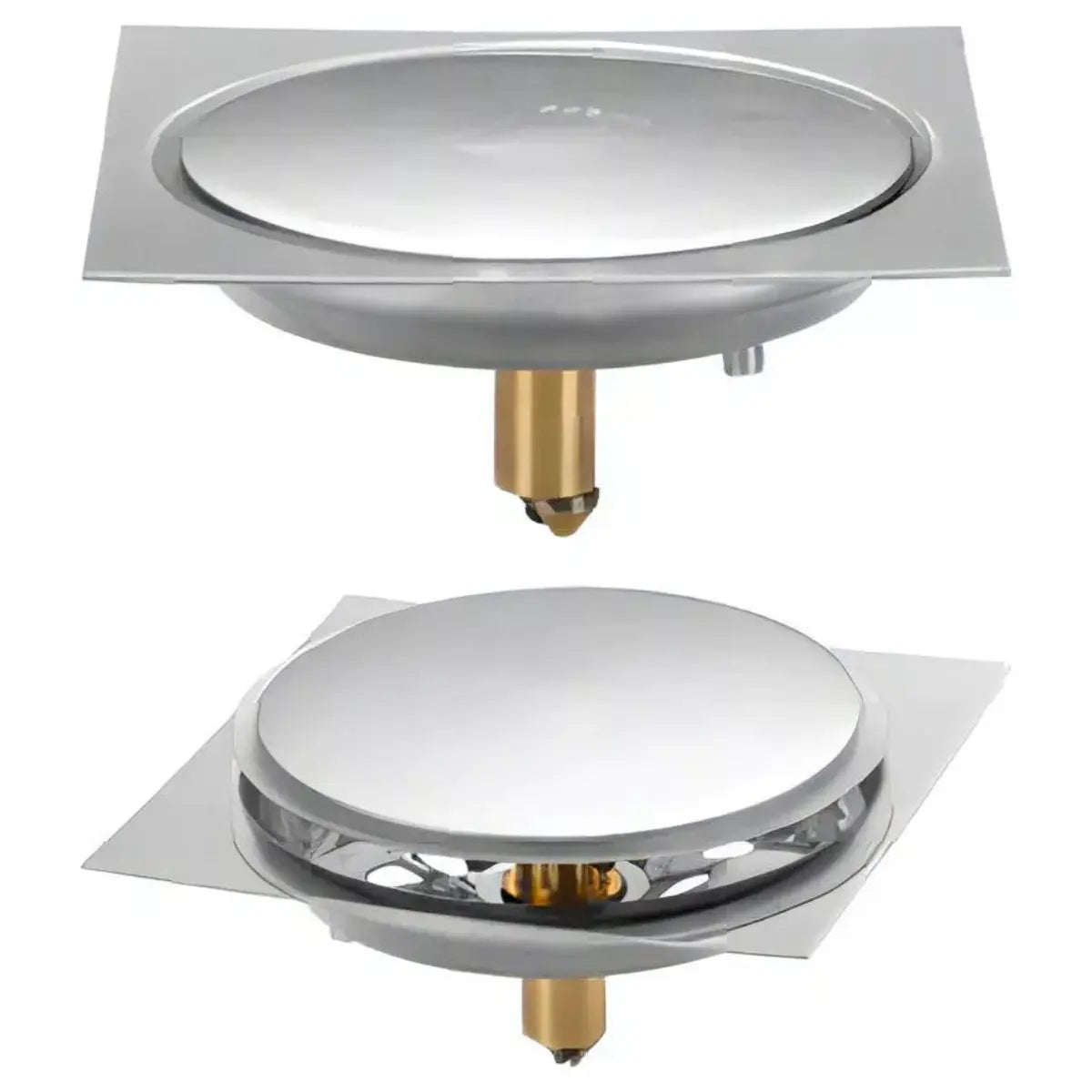 Ralo Click Inteligente para Banheiro Voltando Mau Cheiro inox lar da ana