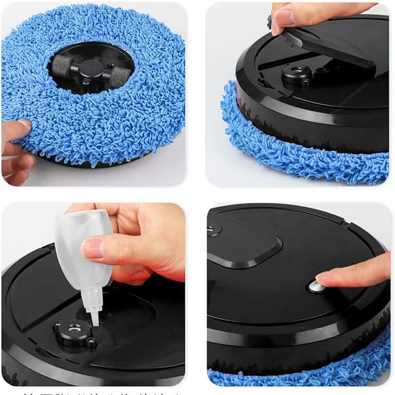 Robô Passa Pano Esfregão