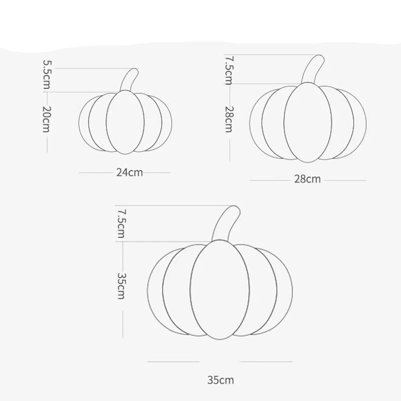 Almofada decorativa em formato de Abóbora laranja lar da ana