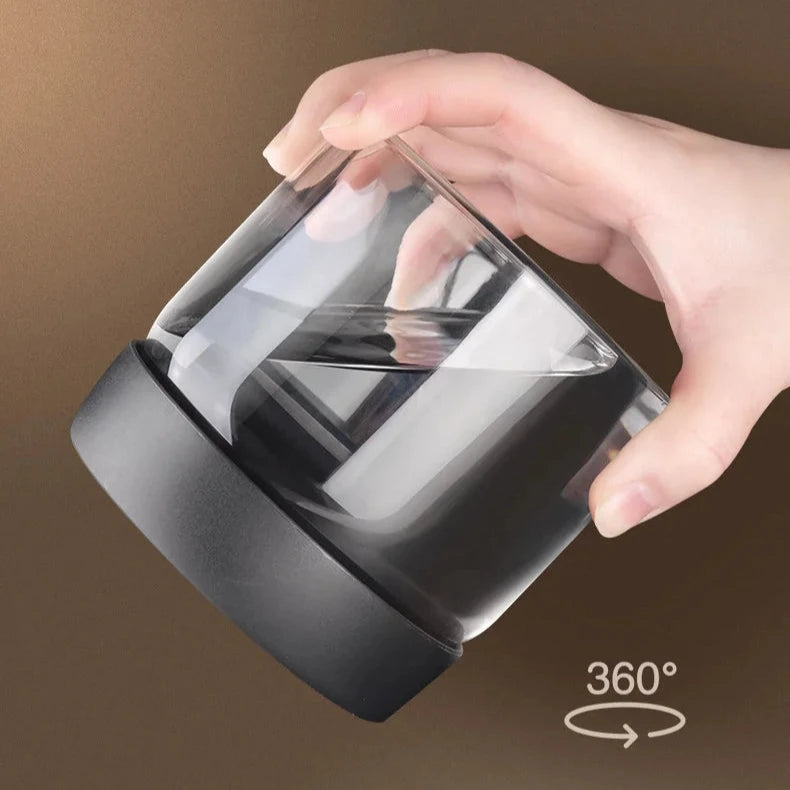 Pote Hermético de Vidro para Mantimentos com Tampa Botão à Vácuo lar da ana