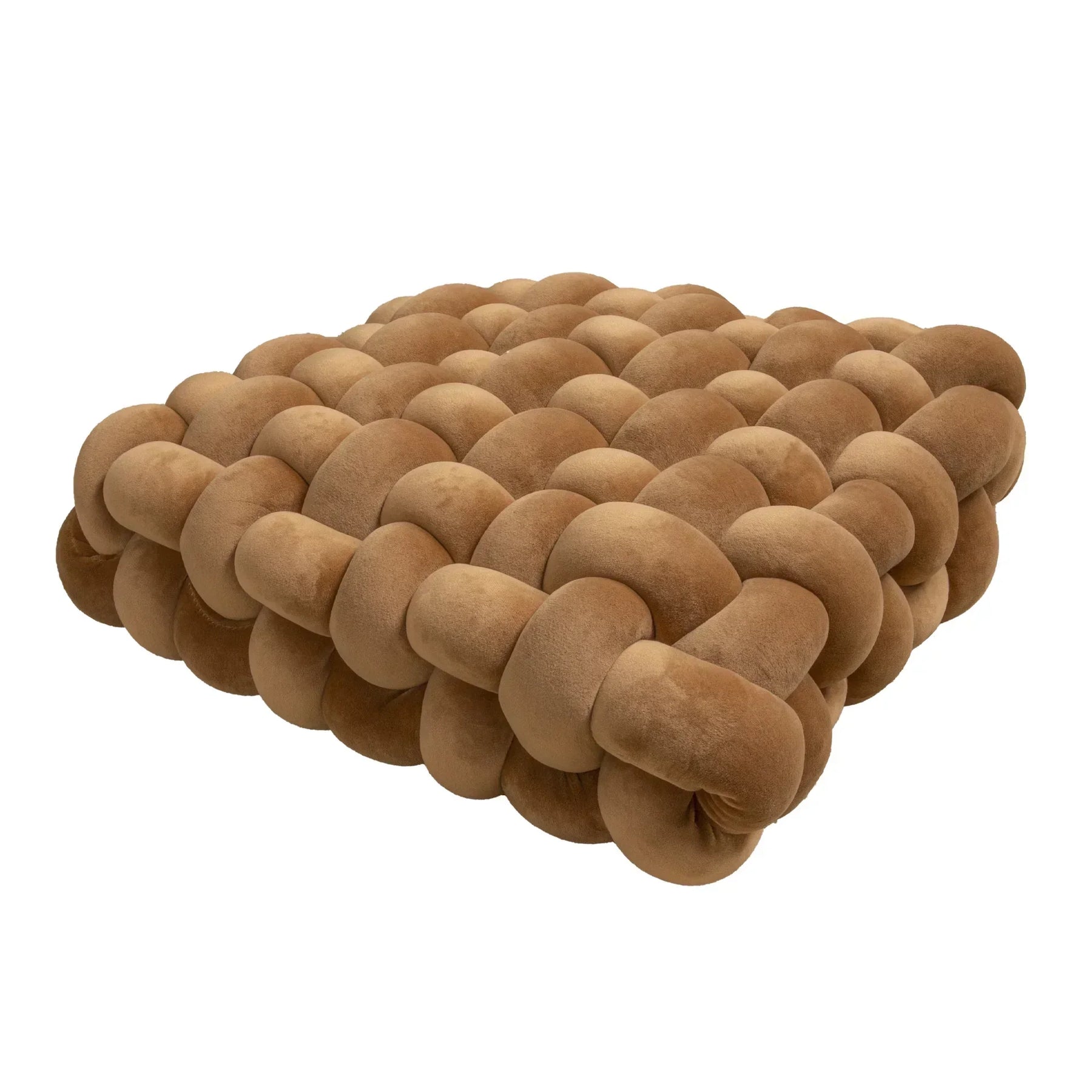 Almofada de Nós Entrelaçada com Visual Nórdico Lar da Ana