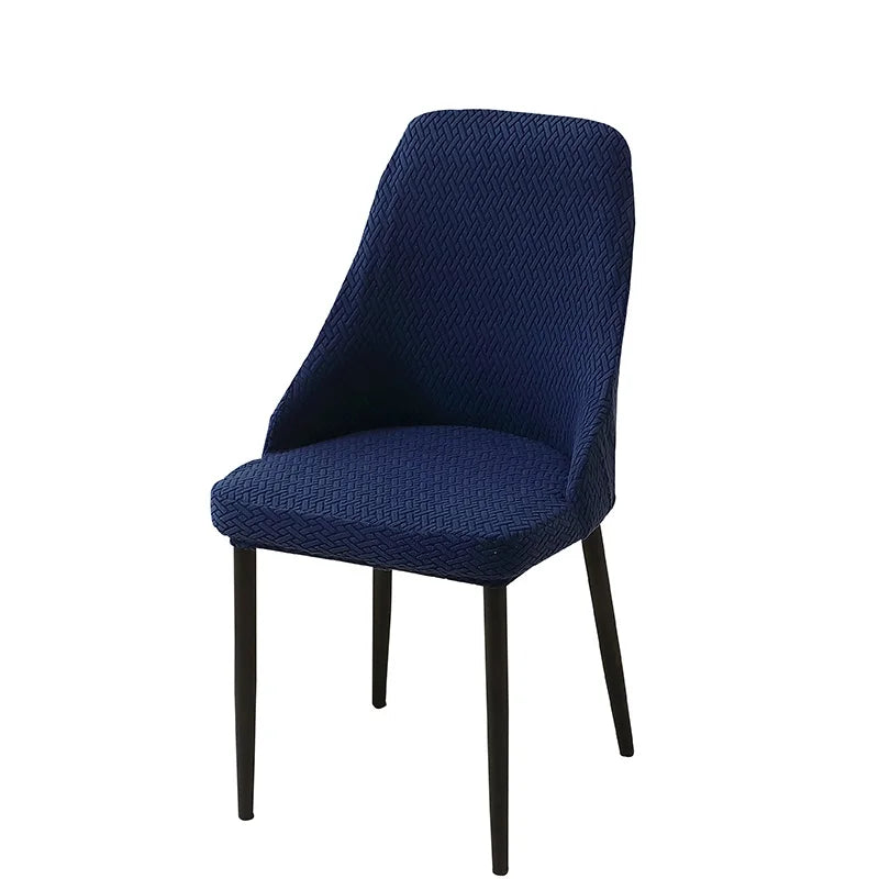 Kit Capas de Cadeira Curva Semi Impermeável - Tecido Jacquard