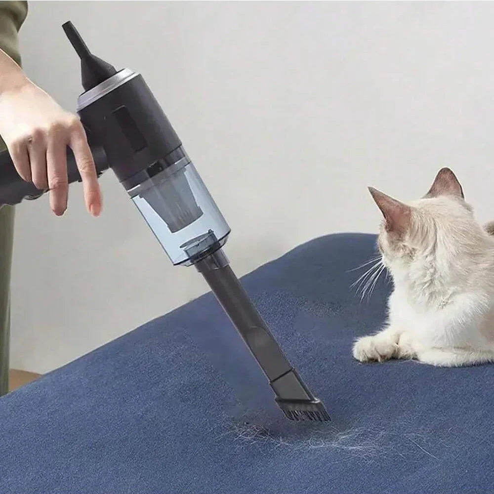 Mini Aspirador de Pelos pet Portátil de Mão sem fio Pequeno lar da ana