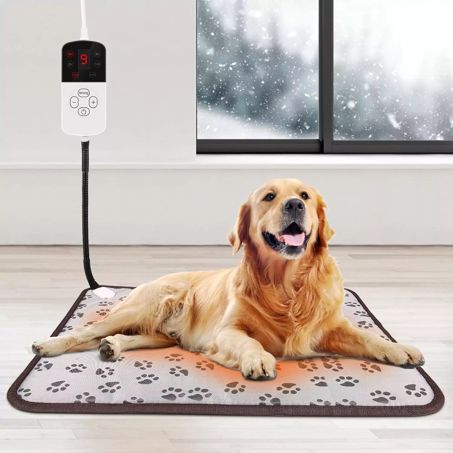 Tapete Térmico pet Cama Aquecida lar da ana