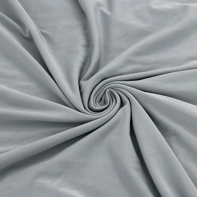 Kit Capas para Cadeira Lisa cinza claro lar da ana