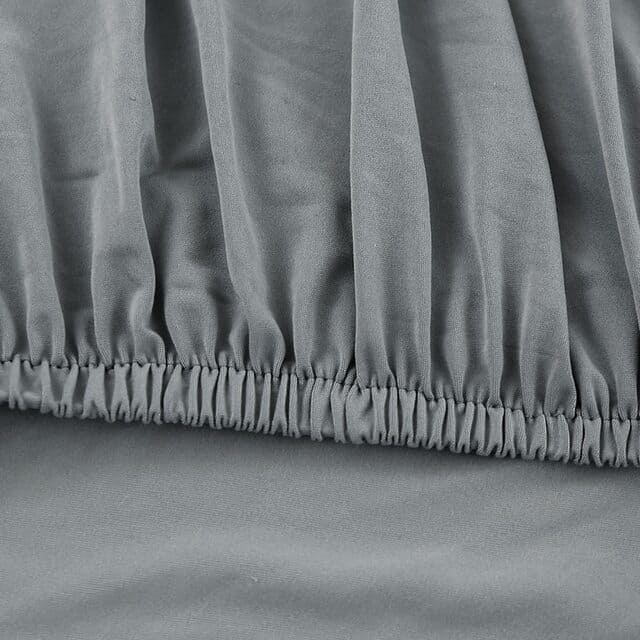 Kit Capas para Cadeira Lisa cinza claro lar da ana