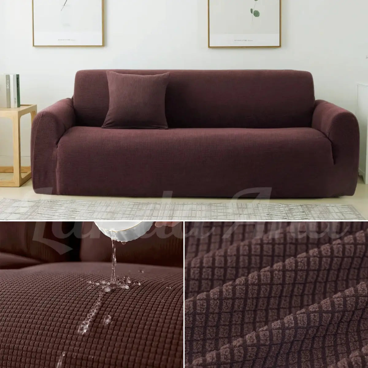 Capa de Sofá Impermeável - marrom escuro lar da ana https://lardaana.com/products/capa-de-sofa-impermeavel-atualizada