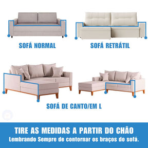 como medir Manta para Sofá Impermeável Lar da Ana https://lardaana.com/products/manta-para-sofa-impermeavel