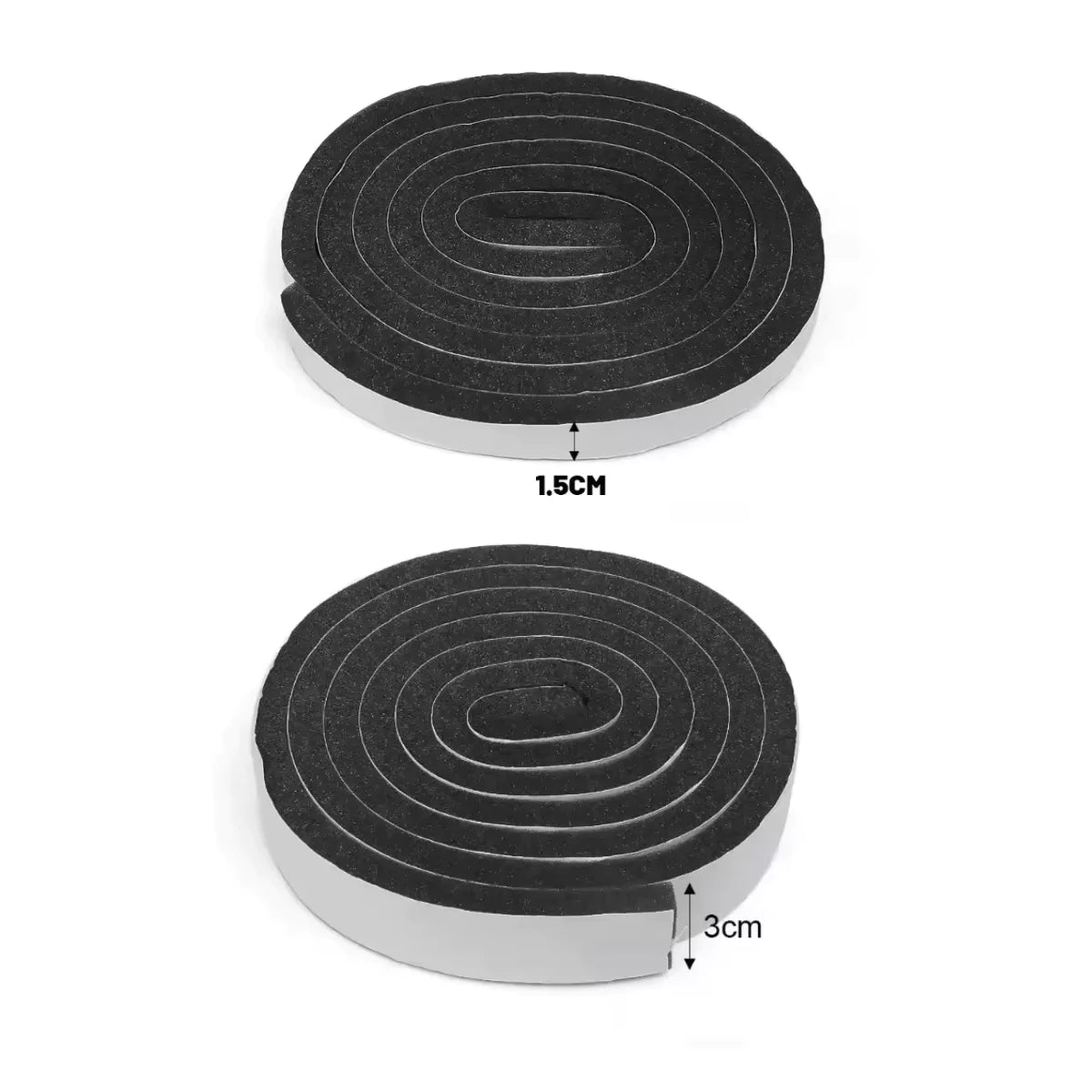 Borracha Veda som para Porta e Janela - Anti Ruído Protetor Acústico lar da ana