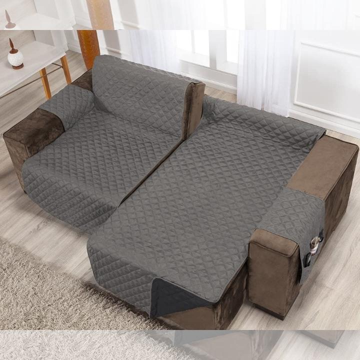 Protetor de Sofá Retrátil Impermeável Matelado com Porta-Objetos - 2 Lugares/Módulos Lar da Ana