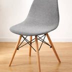 Kit Capas de Cadeira Eames Eiffel - Tecido Jacquard Lar da Ana