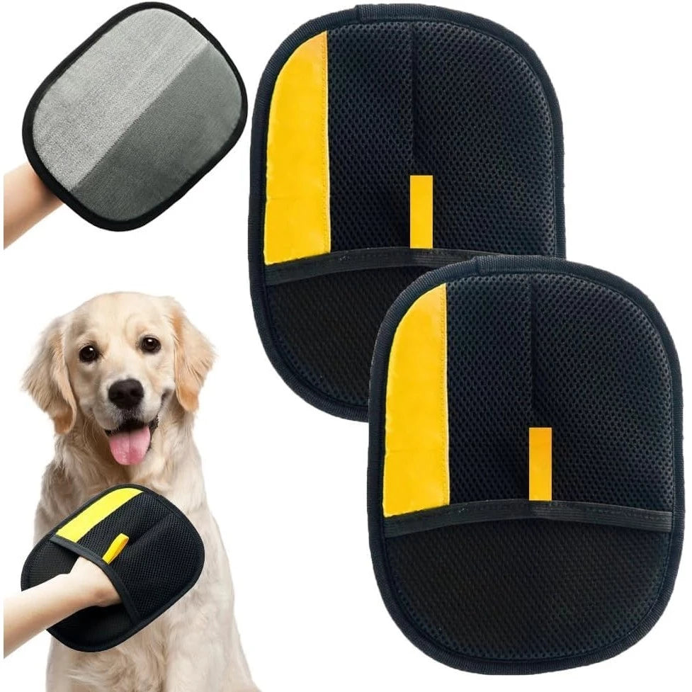 Luva Removedora de Pelos para Pets Lavável e Reutilizável – Uso em Roupas, Sofá e Carro Lar da Ana