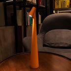 Luminária de Mesa Sem Fio Recarregável Artesanato Estilo Africano lar da ana