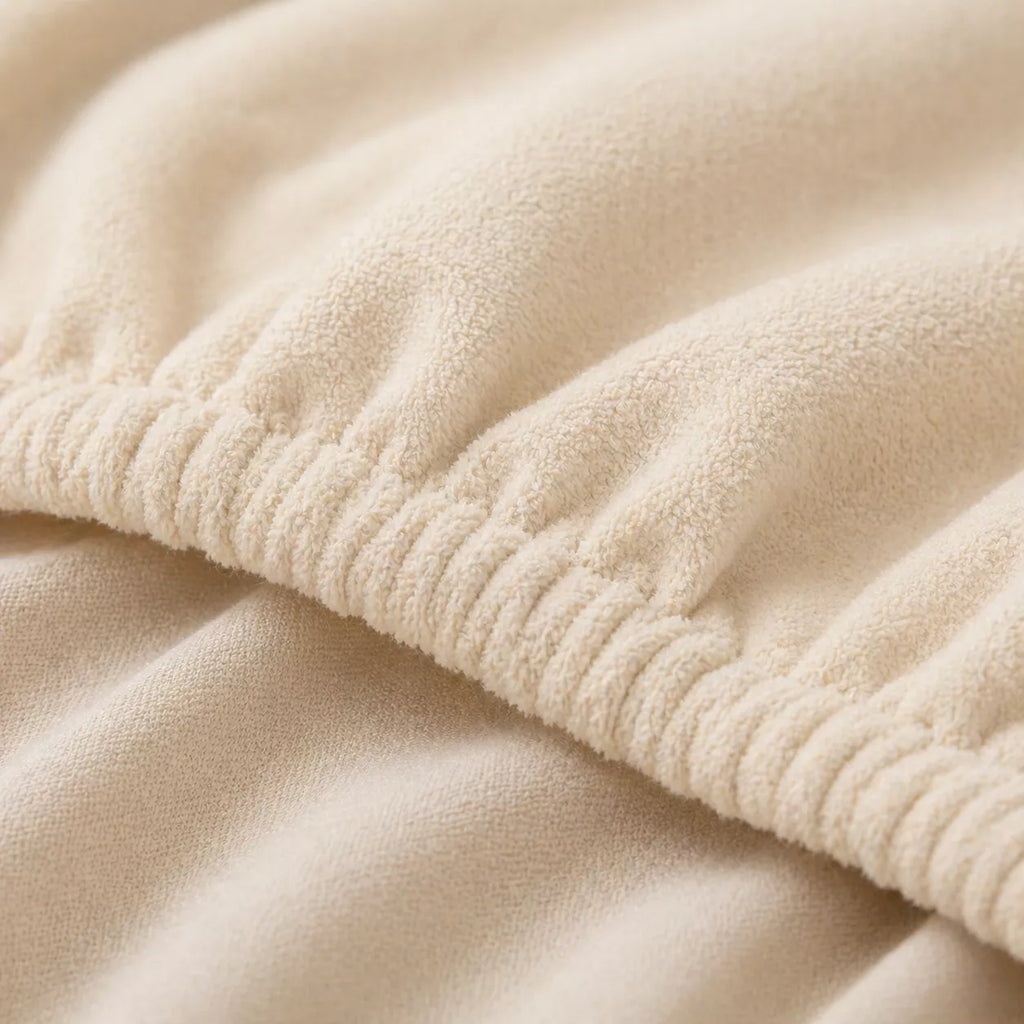 Capa para Sofa Cama sem braço Reclinavel Bege
 Lar da Ana