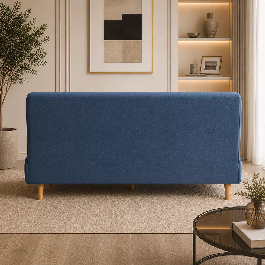 Capa para Sofá Cama sem braço Reclinável - Azul Lar da Ana