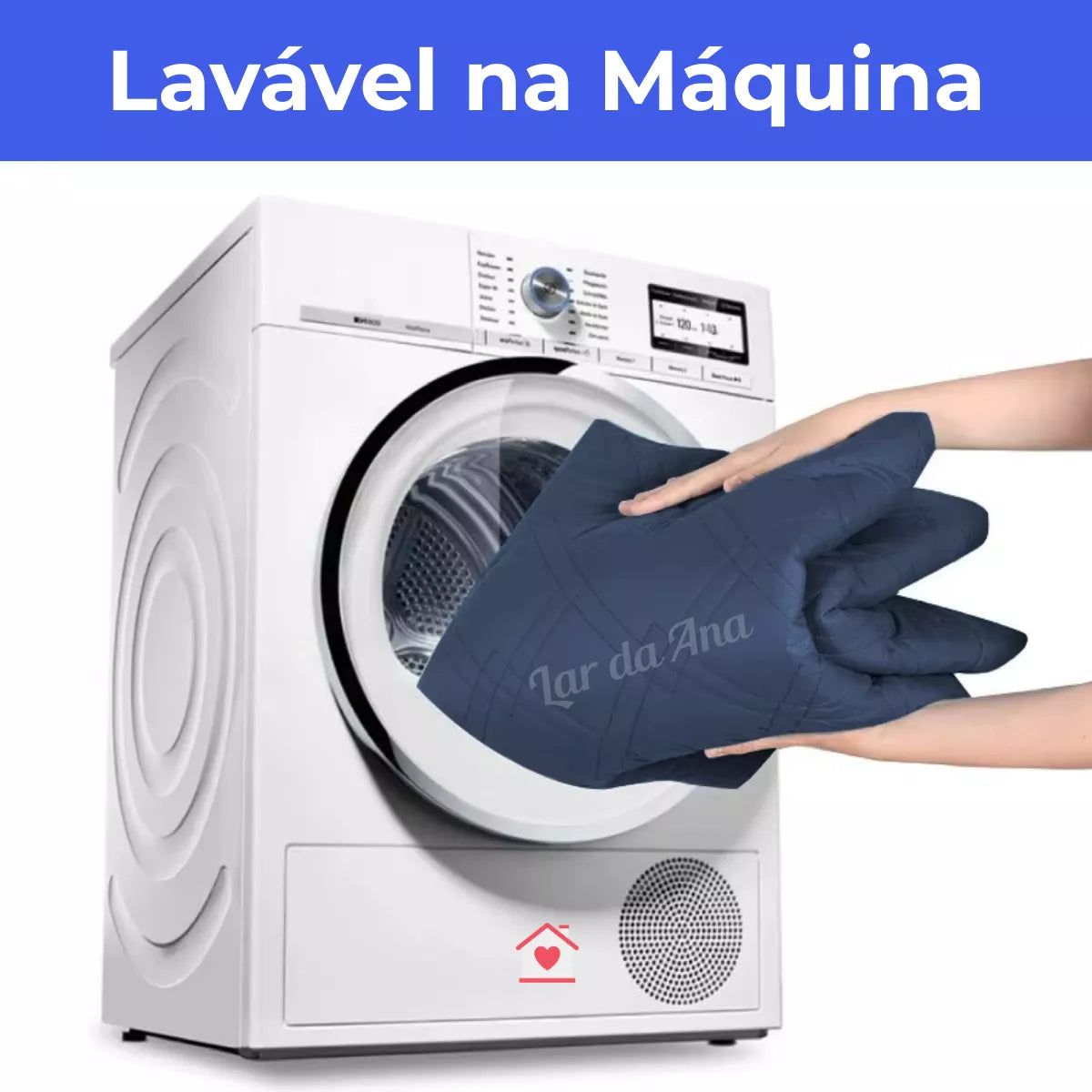 Protetor de Colchão Impermeável Lavável – Capa Protetora para Cama com Pets e Crianças Lar da Ana