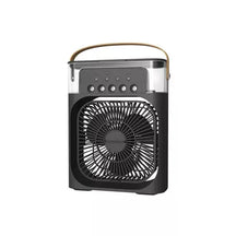 Mini Climatizador Portátil USB com Reservatório de Água e LED – Ventilador Umidificador 3 Velocidades Lar da Ana