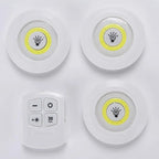 Kit Lâmpada de Led sem fio com Controle Remoto Lar da Ana