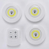 Kit Lâmpada de Led sem fio com Controle Remoto