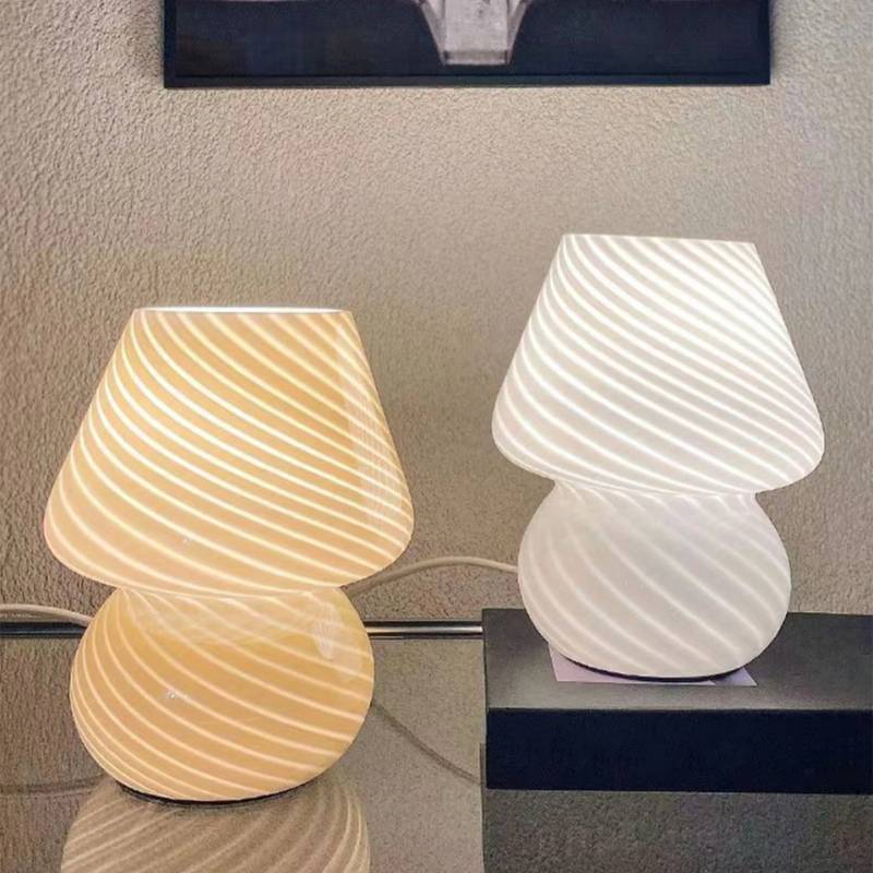 Abajur de Mesa e Luminária Decorativa Design Cogumelo lar da ana