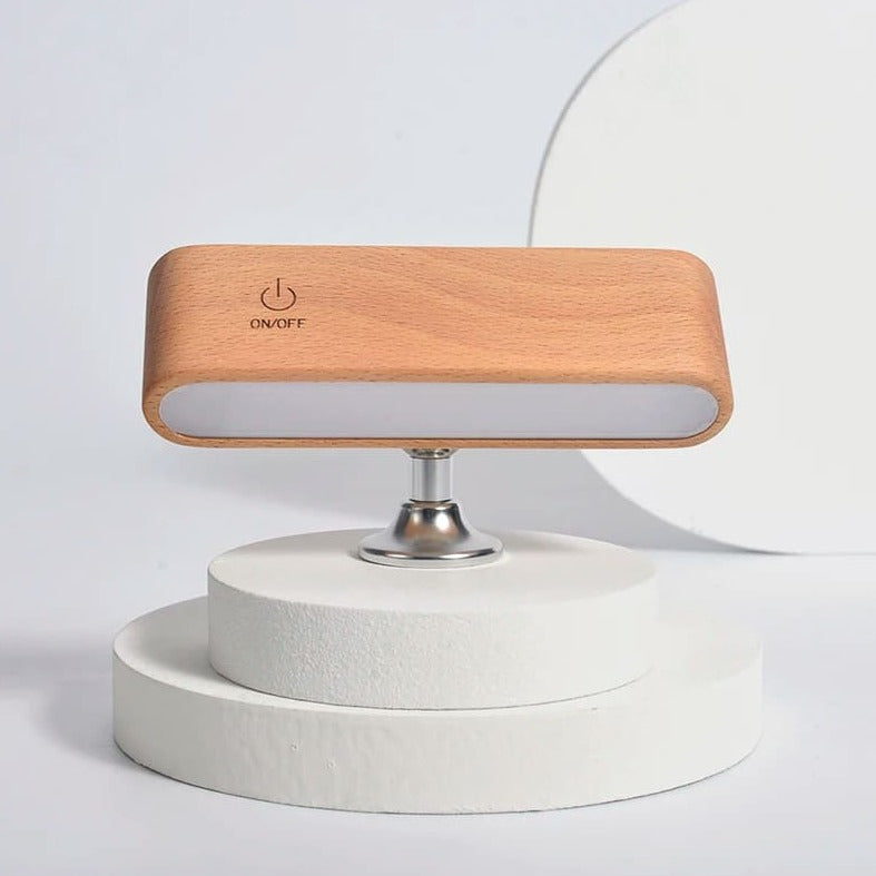 Arandela de Parede Interna LED Dimmer Madeira lar da ana