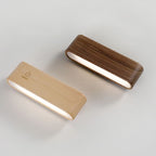 Arandela de Parede Interna LED Dimmer Madeira lar da ana