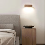 Arandela de Parede Interna LED Dimmer Madeira lar da ana