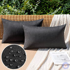 Capa de Almofada Impermeável UltraShield - Proteção e Conforto para Estofados cinza escuro lar da ana