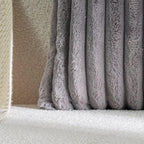 Capa de Almofada Listrada Decorativa de Luxo Moderna - imita Pele de Coelho lar da ana