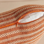 Capa de almofada Decorativa em Linho com Borlas lar da ana