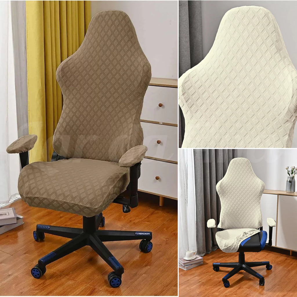 Capa para Cadeira Gamer Diamante khaki lar da ana