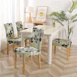 Verde Pistache com Folhas