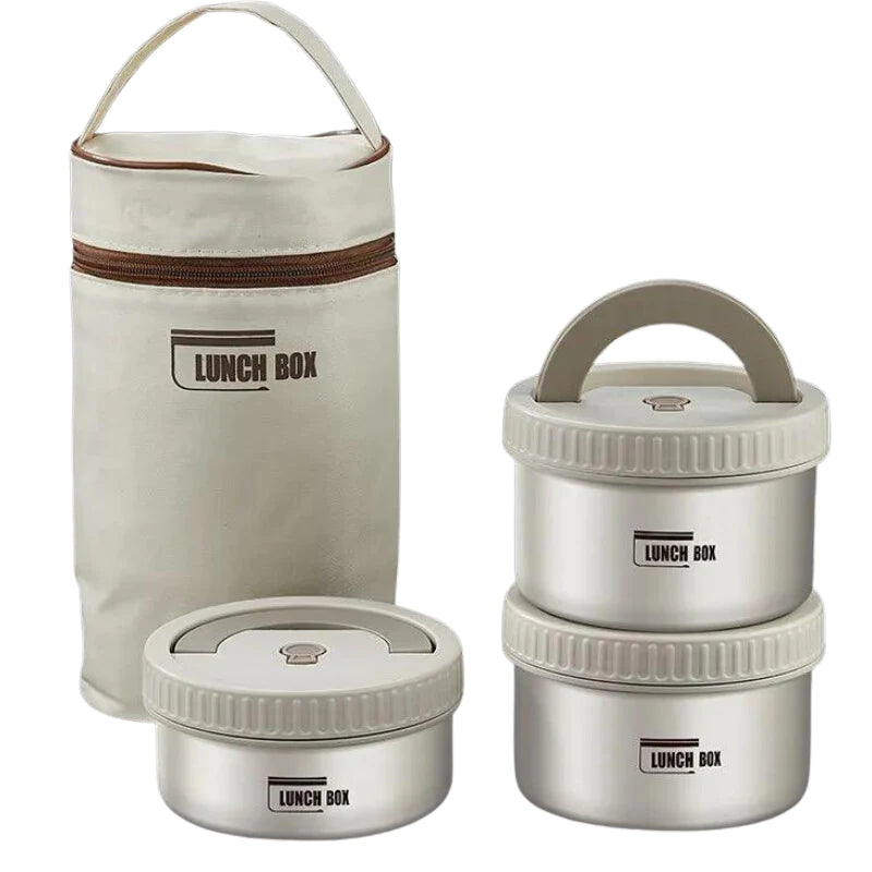 Conjunto de Potes Térmicos com Alça Lar da Ana