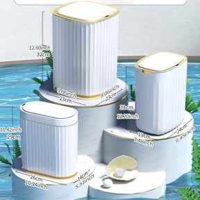 Lixeira para Banheiro e Cozinha Automática com Sensor Inteligente lar da ana