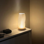 Luminária de Mesa LED Cabeceira Decoração Ecológica lar da ana