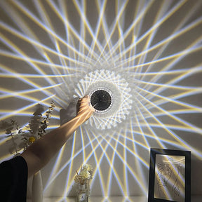 Luminária de Mesa LED Recarregável Sem Fio Cristal lar da ana