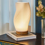 Luminária de Mesa LED Cabeceira Decoração Ecológica