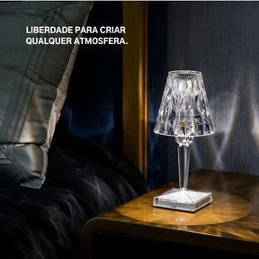 Luminária de Mesa Led Sem Fio 3 em 1 Premium Cridia lar da ana