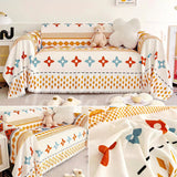 Manta Decorativa para Cobrir e Proteger Sofá Grande - Arte Rústica