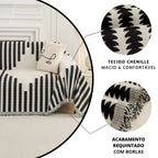 Manta para Sofá Grande 3 m Antigato em Tecido Jacquard Lar da Ana